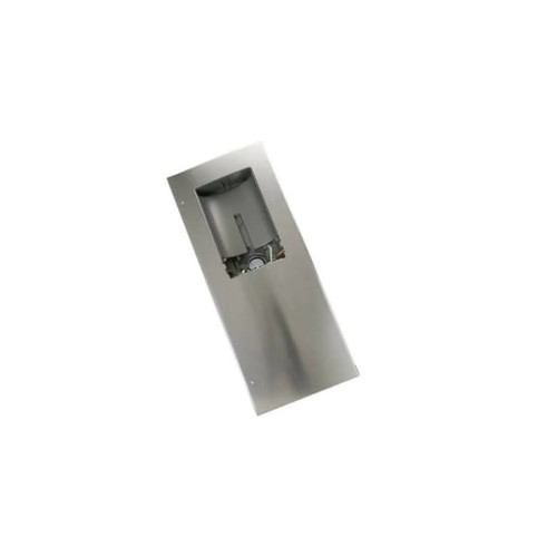 GE Refrigerator Door - Left Hand Dispenser Stainless Steel