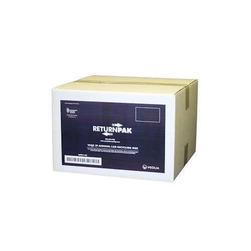 Veolia Returnpak Vsqg 24 Aerosol Can Recycling Box, 18" X 12" X 12"