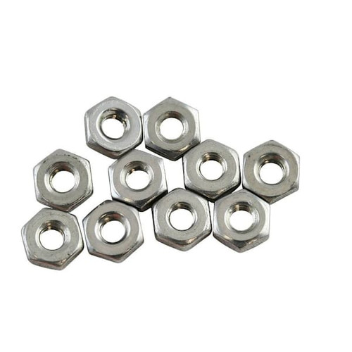 Acorn Engineering Company Repl Hex Nut, #8-32, Stainless Steel, Package Of 10