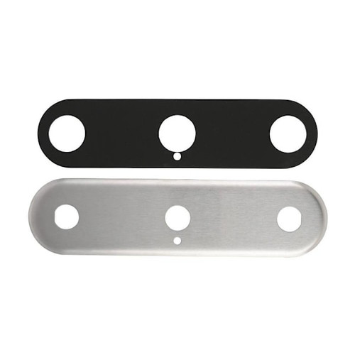 Bestcare Repl Faucet Obround Escutcheon And Gasket 8" / Hot & Cold
