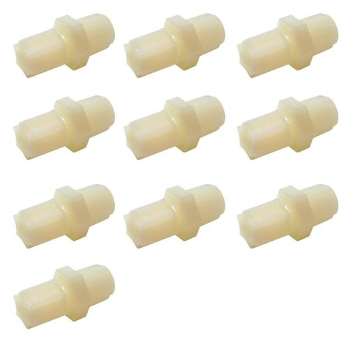 Acorn Engineering Company Rep Male Conn Nylon 1/4" OD To 3/8" Npt Package Of 10