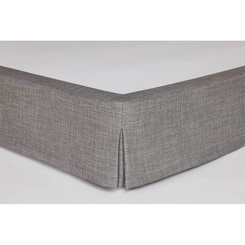 Wyndham Whs Delaine C/Warm Grey Bed Skirt 71x80x14 Case Of 6
