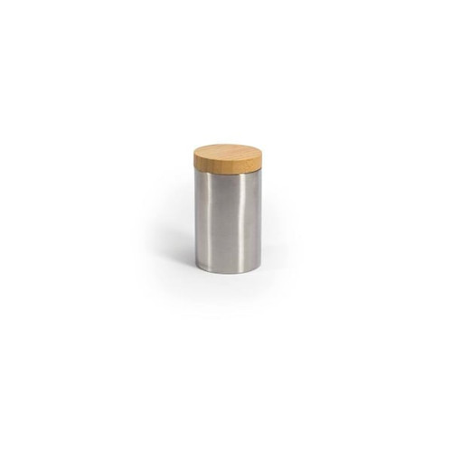 Foh Room 360 Brushed Stainless Jar With Bamboo Lid Case Of 6