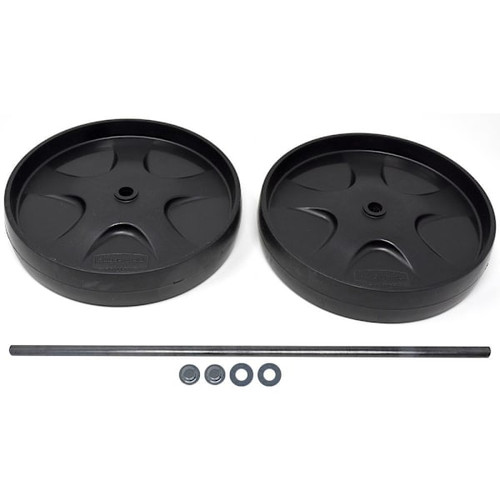 Rubbermaid Commercial 8" Wheel Kit With Axle And Hardware For Cleaning Cart