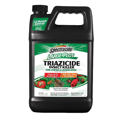 Spectracide Large Plot Triazicide Insect Killer For Lawns Concentrate Case Of 4
