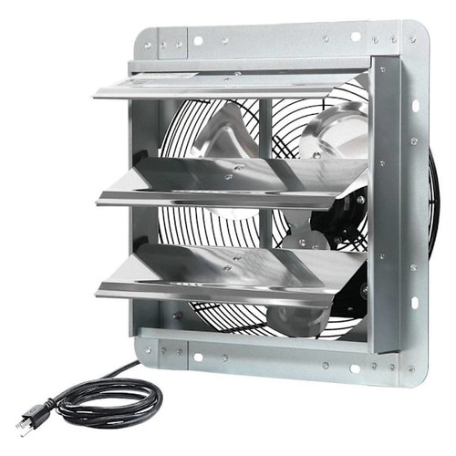 Blotek 12" Shutter Fan-Aluminum Blade Frame