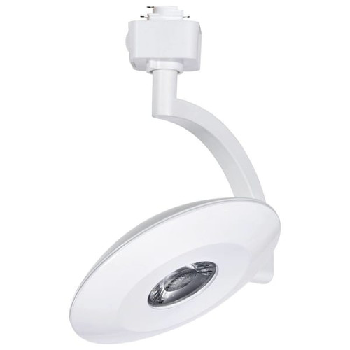 SATCO LED Track Head, Orb, 36 Deg Beam Angle, Selectable Cct, 12 Watt, White