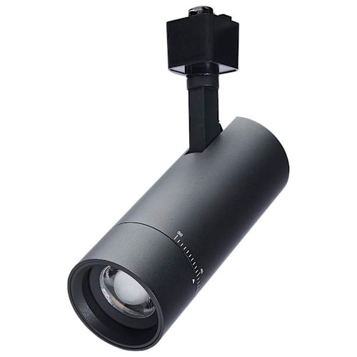 SATCO LED Track Head, Adjustable Angle, Selectable Cct, 15 Watt, Matte Black