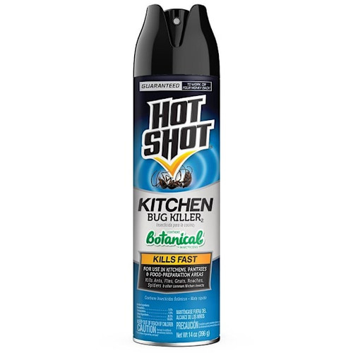 Hot Shot 14 Oz. Kitchen Bug Killer Aerosol Spray Case Of 12