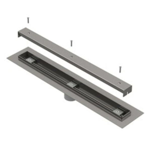 Bestcare Whitehall Ligature-Resistant Linear Drain, Rectangle, 36in