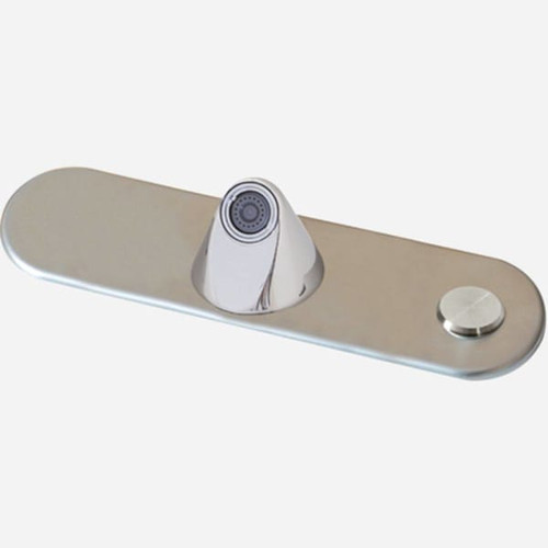 Bestcare Whitehall Ligature-Resistant Faucet Single Temp Piezo Button 8in 9vdc