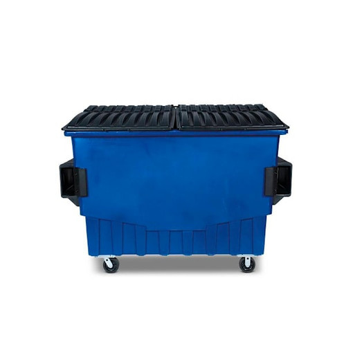 Toter 2 Cubic Yard 1000 Lbs. Capacity Front Load Container Blue