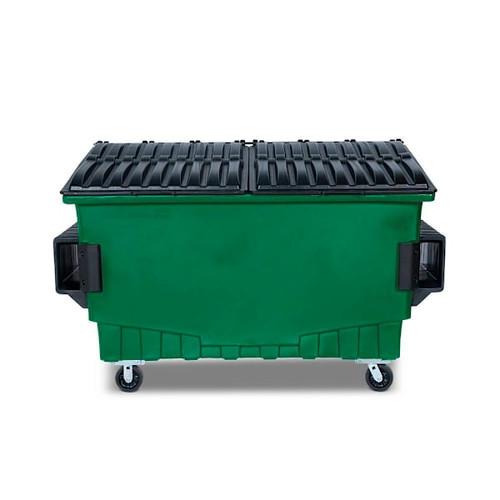 Toter 4 Cubic Yard 2000 Lbs. Capacity Front Load Container Waste Green