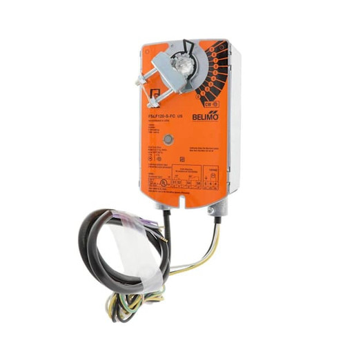 Belimo Fire  Smoke Actuator 30"Lb 3.5 Nm Spring Return Ac 120 V On/Off