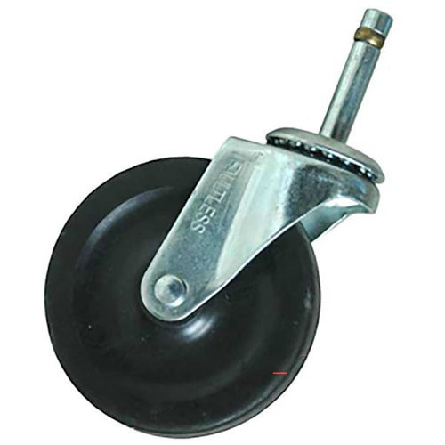Rubbermaid Commercial 4" Soft Rubber Quiet Swivel Caster For Utility Carts