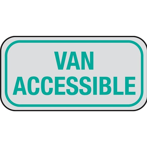 Hy-Ko Van Accessible Sign 6 X 12" Reflective
