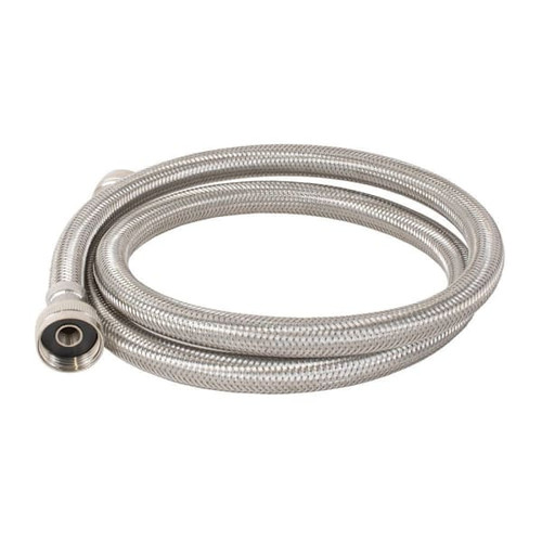 Homewerks Washing Machine Supply Line Braided Stainless Steel 3/4" Fht X 3/4"