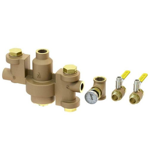 Acorn Controls Mgi Emergency Fixture Thermostatic Mixing Valve 1/1.25" Shutoff