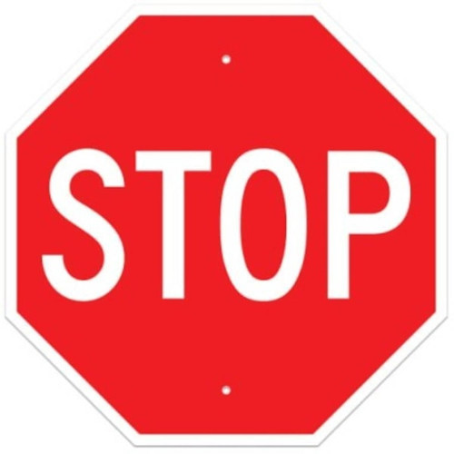 Hy-Ko Stop Sign 18" Reflective Aluminum