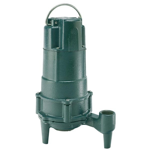 Zoeller N803 Nonautomatic Grinder Pump 1/2 Hp, 115v, 1-Phase