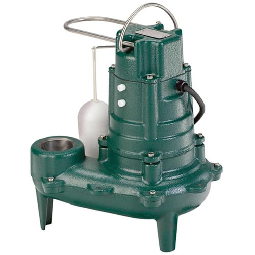 Zoeller M267 Automatic Sewage Pump 1/2 Hp, 115v, 1-Phase
