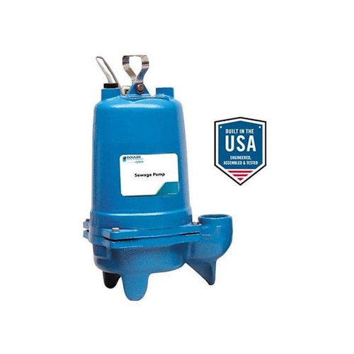Goulds 3886  Ws Series 1/2-Hp Single Phase Sewage Pump 115-Volts