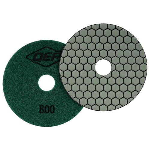 QEP Xtreme 4" Dry Polishing Pad For Grinders, 800 Grit