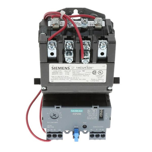 Siemens 120/240v 3/12a Motor Starter
