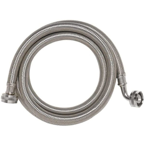 Homewerks Washing Machine Supply Line Braided Stainless Steel 3/4" Fhtx3/4"