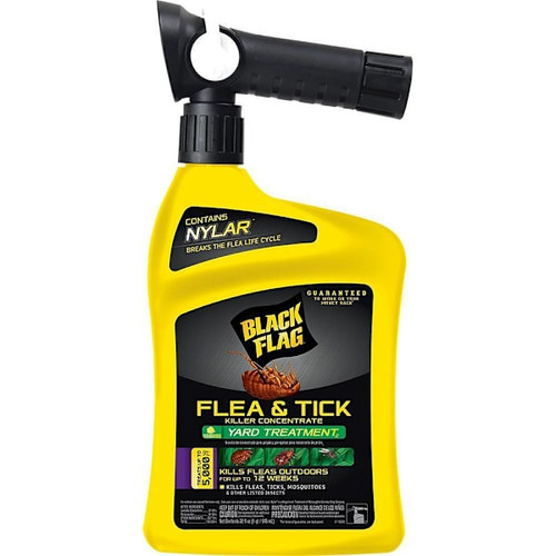 Black Flag 32 oz. Flea And Tick Killer Ready-to-Spray Yard Treatment Case of 6