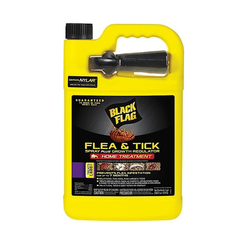 Black Flag 1-Gal Flea And Tick Plus Growth Regulator Insect Killer Case of 4