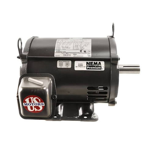 US MOTORS 208-230/460V 3 Phase 5Hp 1765Rpm