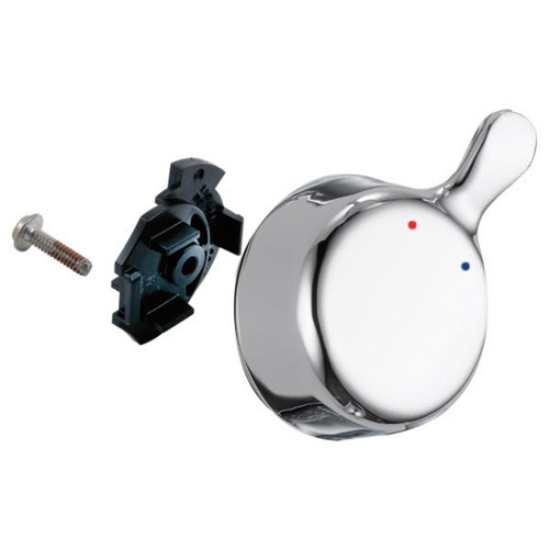 Delta Lever, Single Handle Temperature Control, Chrome, Delta #rp73642