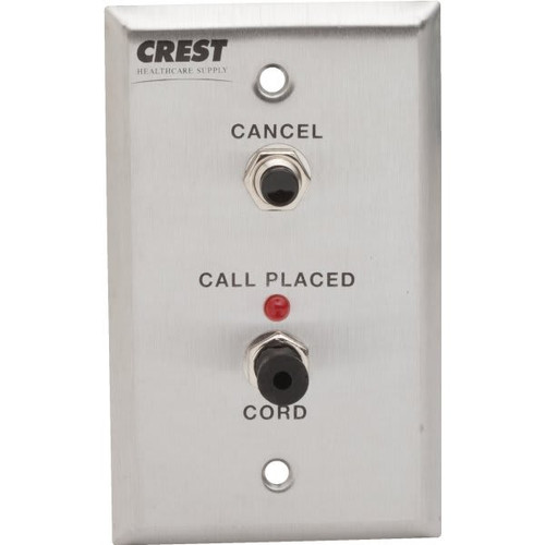 Nurse Call Station Dukane Replacement Single 1/4 Inch Phono Jack