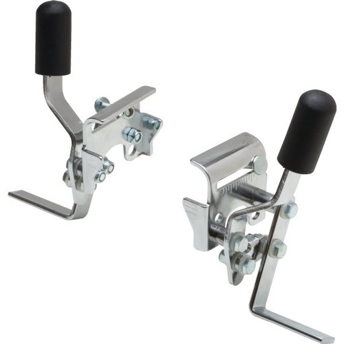 Bolt-Through Style Wheel Locks, Fits Detachable Armrest Wheelchairs, Pkg Of 2