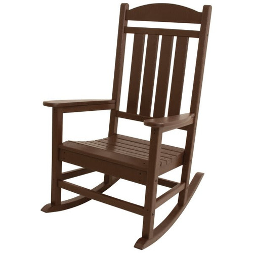 Polywood Presidential Rocker Mahogany