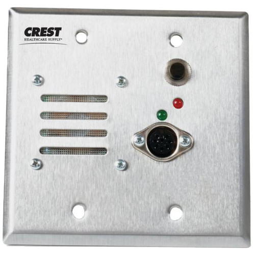 Crest Healthcare Nurse Call Patient Station, Replacement For Jeron, Single Jack