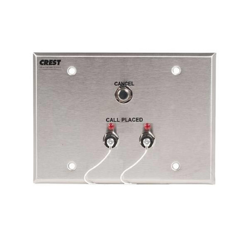 Crest Healthcare Nurse Call Bedside Station For Cornell With Jack Receptacle