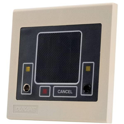 Crest Healthcare Dukane Nurse Dual Patient Station, 1/4 Inch Phone Jack, 1-Gang