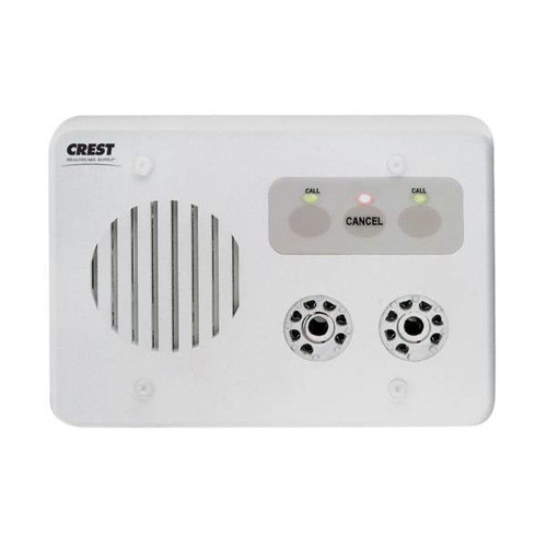 Crest Healthcare Dual Patient Station, Crest Replacement For Executone, 7-Pin