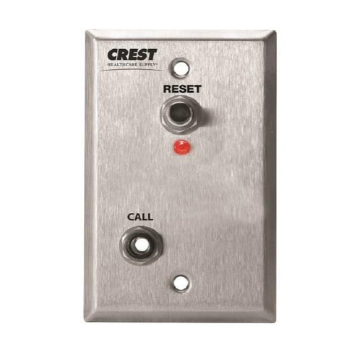Crest Healthcare Nurse Call Pullcord Station, Replacement For Auth, 2-Gang