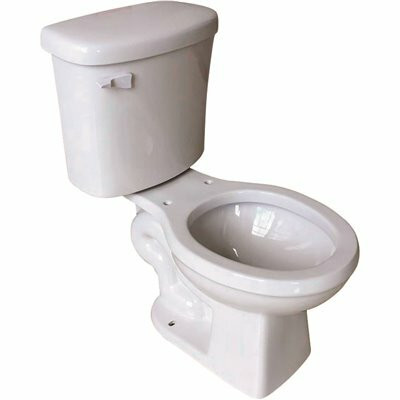 Premier Select 2-Piece 1.28 Gpf Single Flush Round Toilet In White Seat Not Included