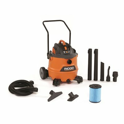Ridgid 16 Gallon 6.5-Peak Hp Nxt Wet/Dry Shop Vacuum With Cart, Fine Dust Filter, Hose And Accessories