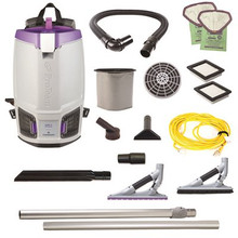 ProTeam GoFit 6,6 qt. with ProBlade Hard Surface & Carpet Tool Kit 120 Volt Commercial Backpack