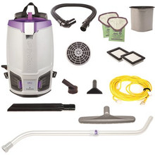 ProTeam GoFit 6,6 qt. with Xover Performance Telescoping Wand Tool Kit 120 Volt Commercial Backpack