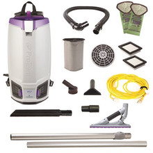 ProTeam GoFit 10,10 qt. with ProBlade Carpet Floor Tool Kit 120 Volt Commercial Backpack