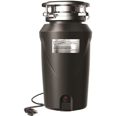 Maintenance Warehouse 1/3 HP Garbage Disposal with Installed Power Cord