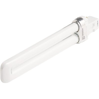 GENERIC 13 Watt Twin Compact Fluorescent Bulb, 4,100 Kelvin, Gx23 Base Package Of 10