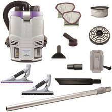 PROTEAM Gofit 3 Cordless Cm Backpack Vacuum W/problade Hard Surface/carpet Kit