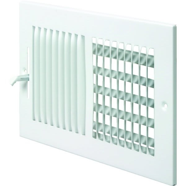 12 In. X 4 In. Two-Way Sidewall Register